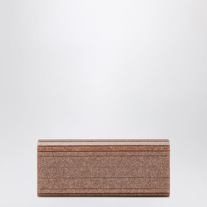 Jimmy Choo Sweetie Glitter Acrylic Clutch Pink