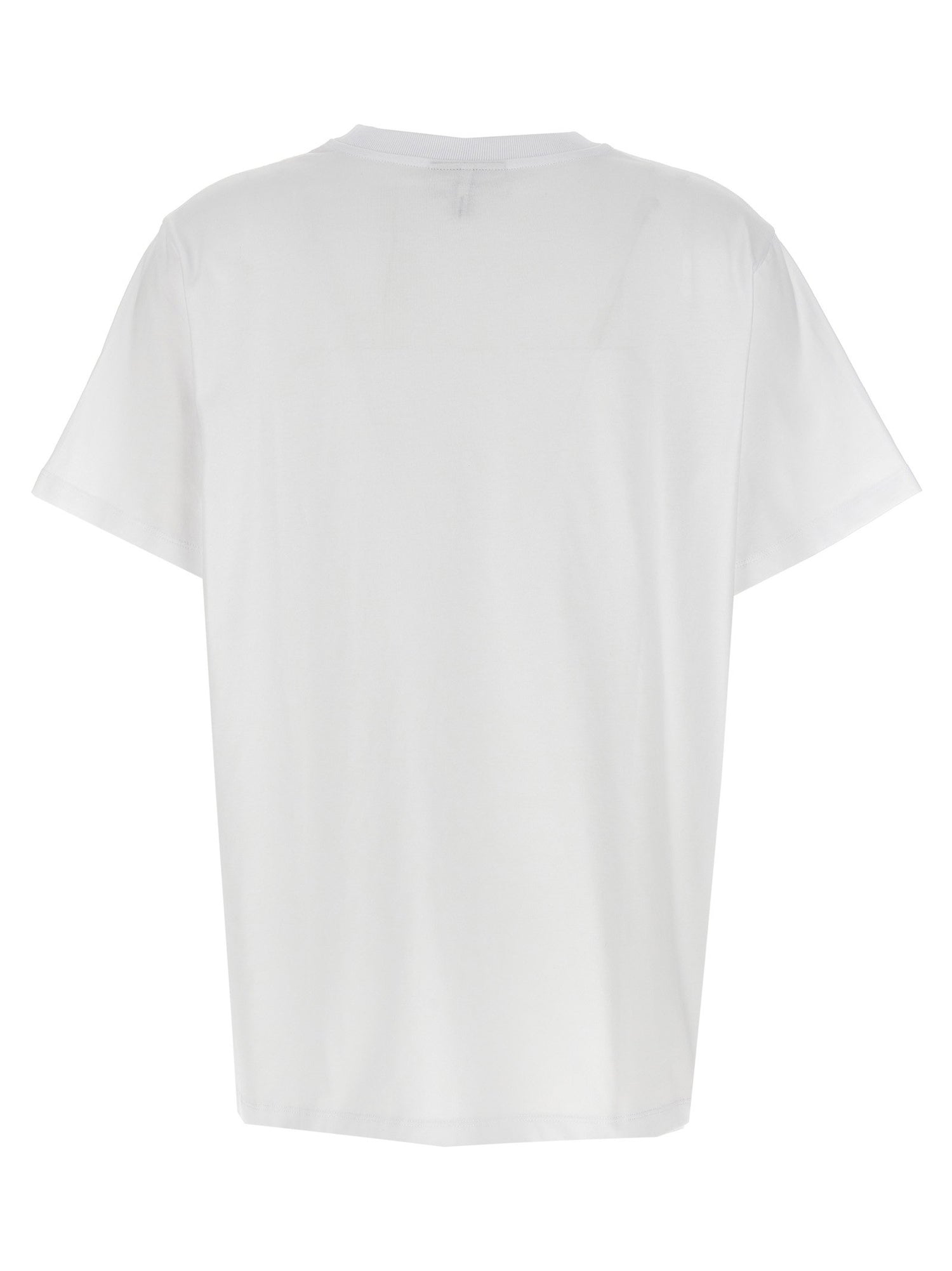 Ganni Leopard T-shirt White