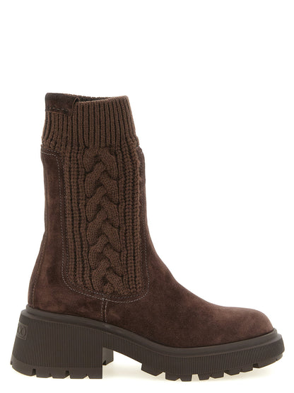 Jimmy Choo Tamia Ankle Boots Brown