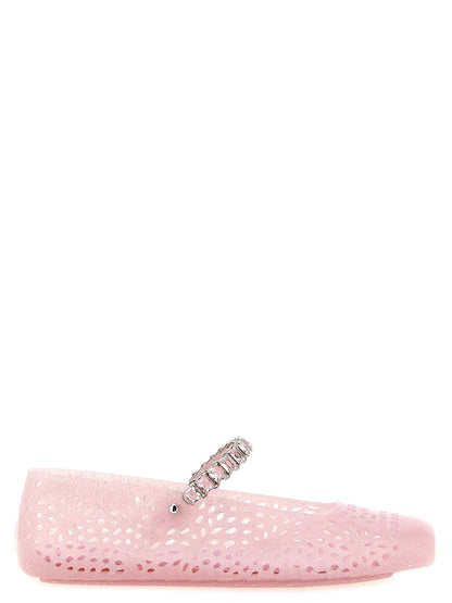 Jimmy Choo The Jelly Ballet Flats Pink