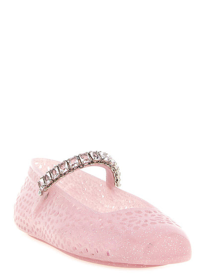 Jimmy Choo The Jelly Ballet Flats Pink