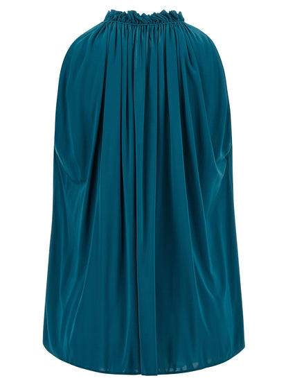 Balmain Pompon Catene Top Blue