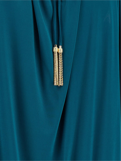 Balmain Pompon Catene Top Blue