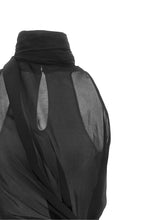 Balmain American Neckline Top Black  