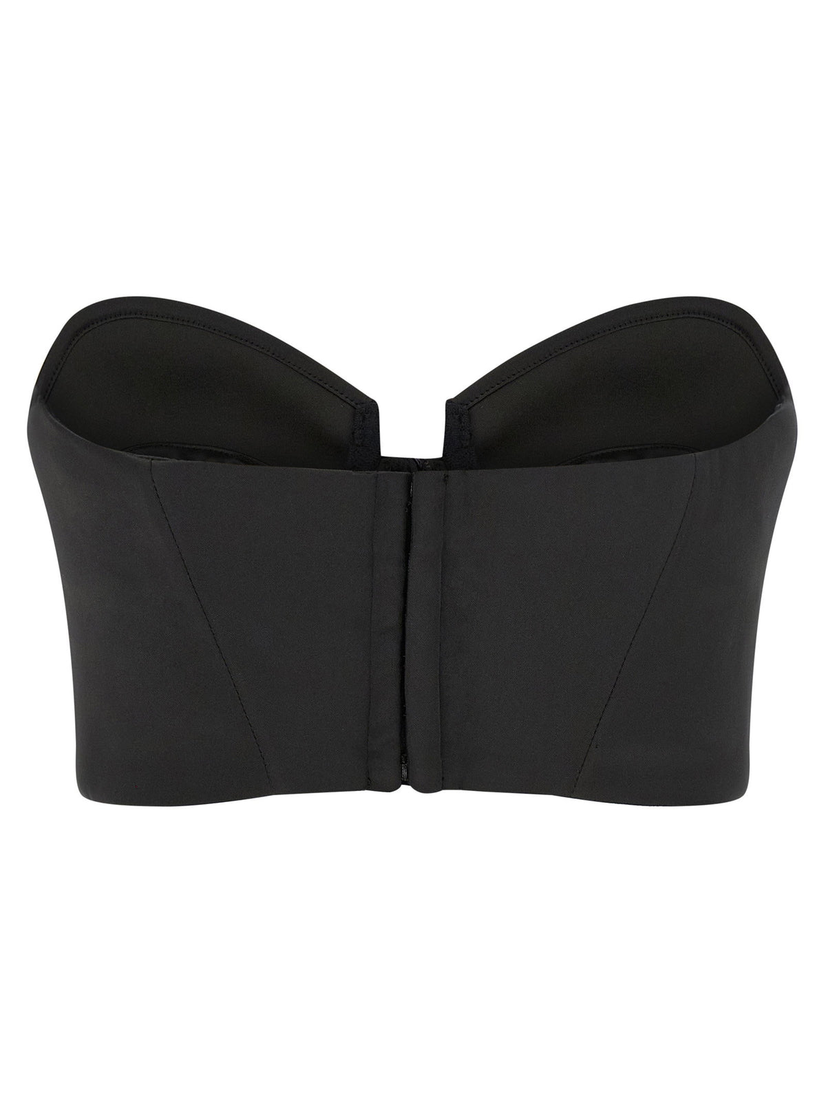 Elisabetta Franchi Bustier Top Black  