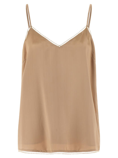 Fabiana Filippi Lingerie Top Beige