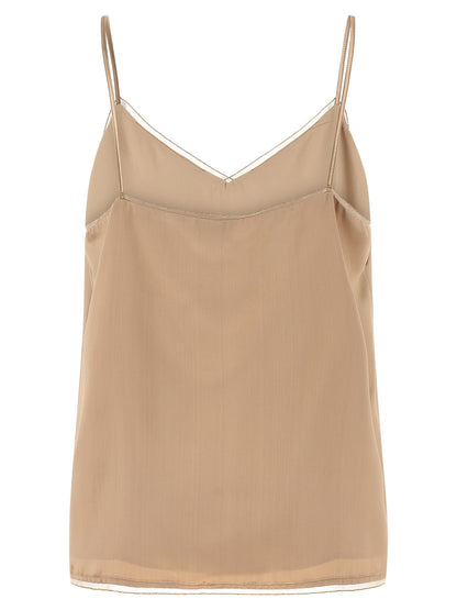 Fabiana Filippi Lingerie Top Beige