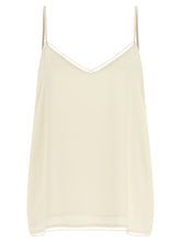 Fabiana Filippi Filo Diamante Top Beige