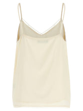 Fabiana Filippi Filo Diamante Top Beige