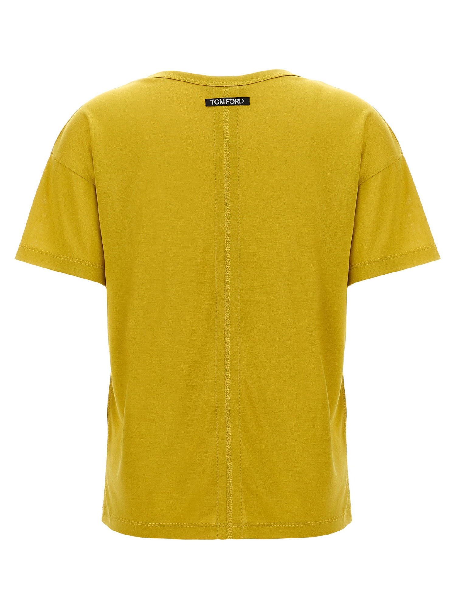 Tom Ford Silk T-shirt Yellow