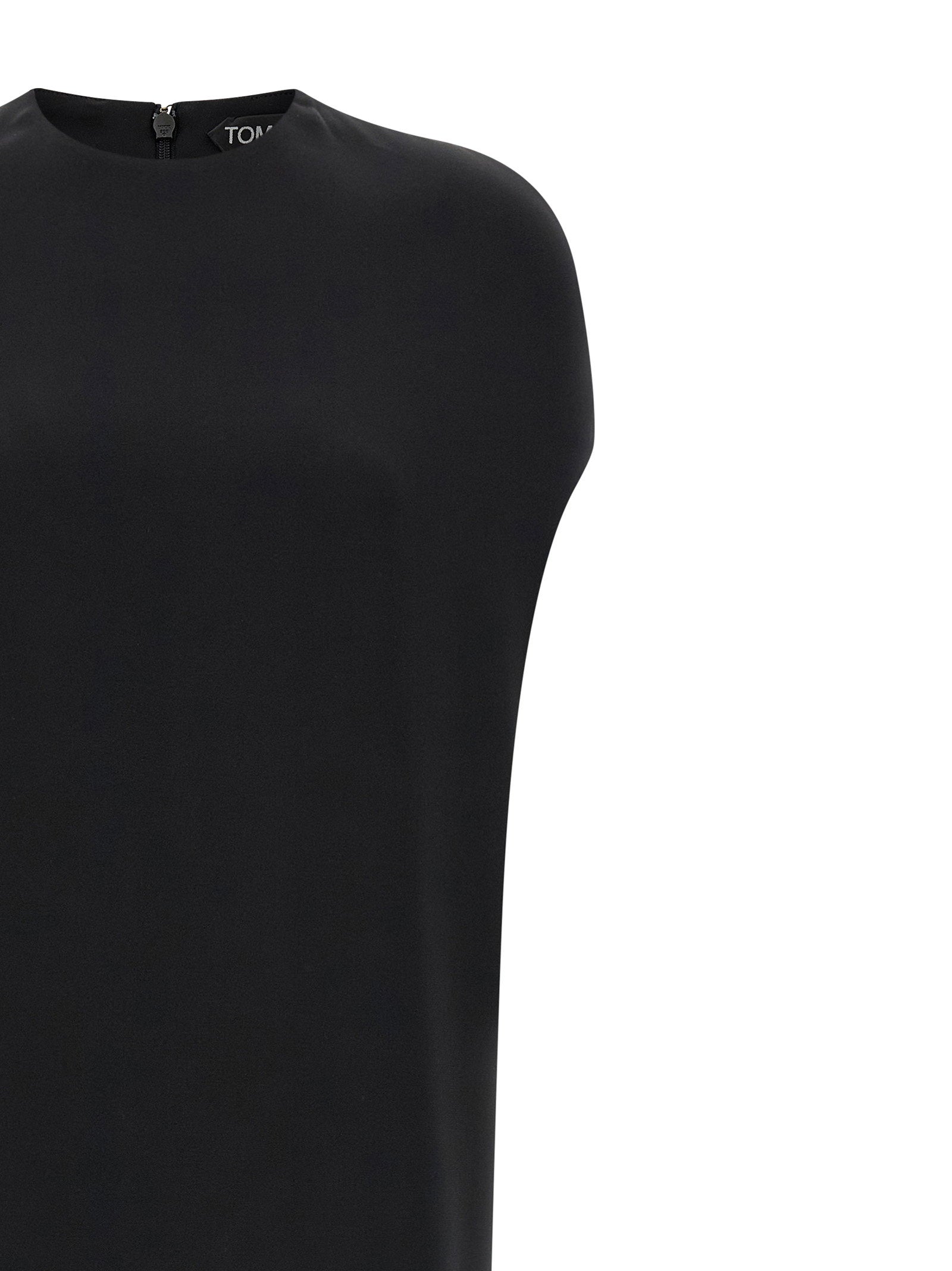 Tom Ford Double Georgette Jumpsuit Multicolor