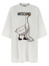 Moschino Goose Dress White