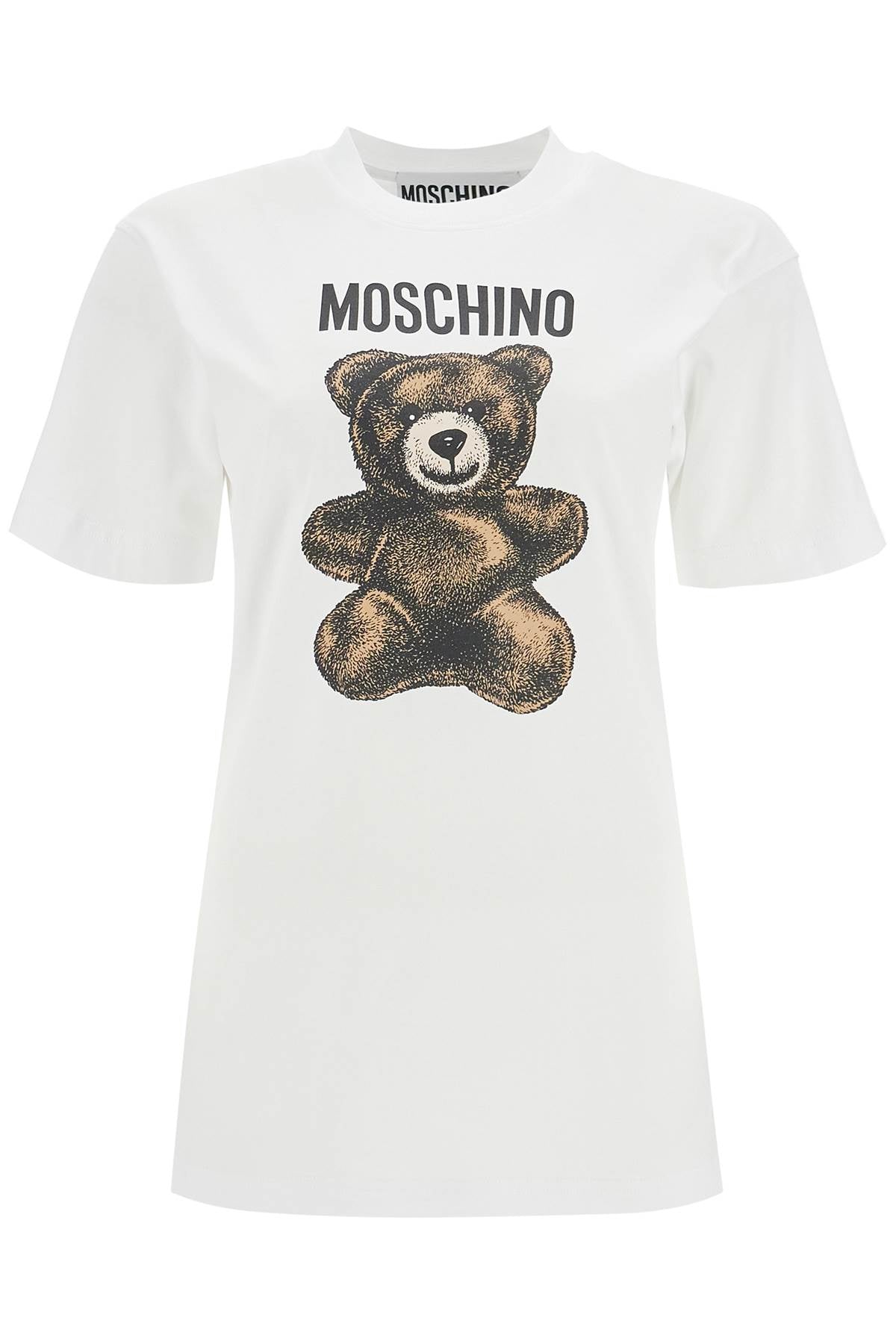 moschino teddy bear print t-shirt