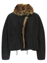 Isabel Marant Charone Short Parka Black