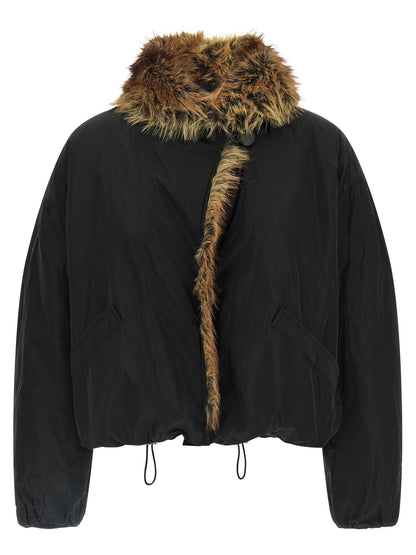 Isabel Marant Charone Short Parka Black