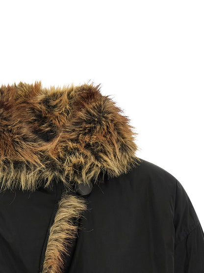 Isabel Marant Charone Short Parka Black