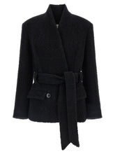 Isabel Marant Syndra Belted Blazer Black  