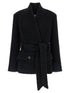 Isabel Marant Syndra Belted Blazer Black  
