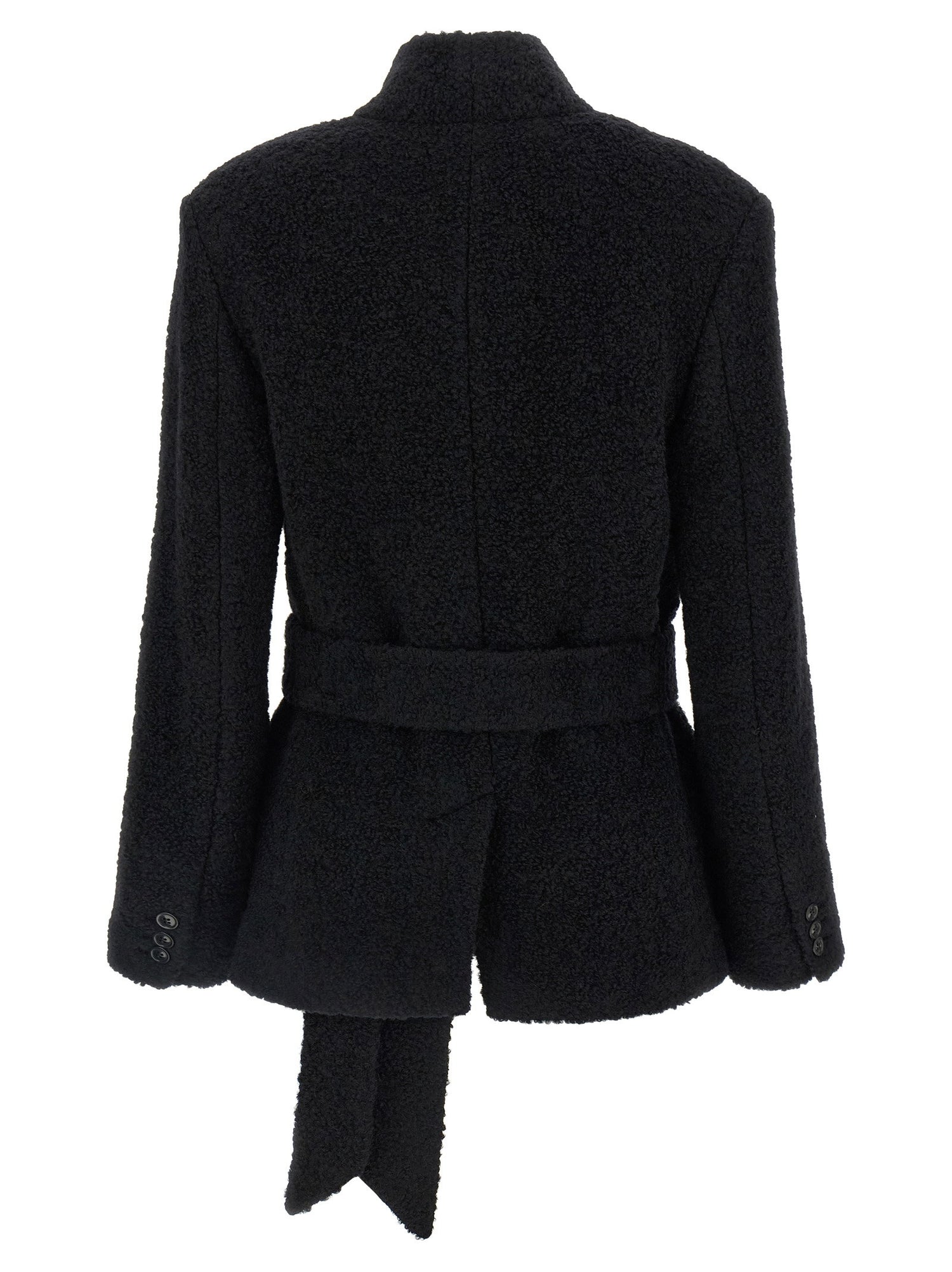 Isabel Marant Syndra Belted Blazer Black  