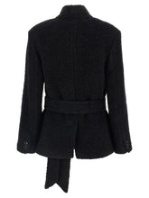 Isabel Marant Syndra Belted Blazer Black  