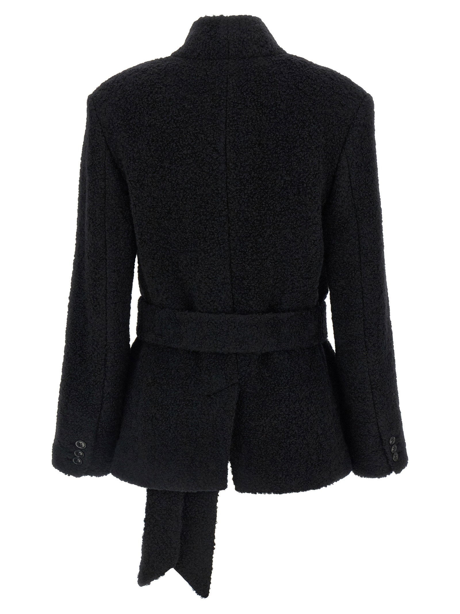 Isabel Marant Syndra Belted Blazer Black  