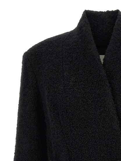 Isabel Marant Syndra Belted Blazer Black  