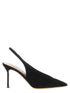 Aquazzura Voltaire Slingback Black  
