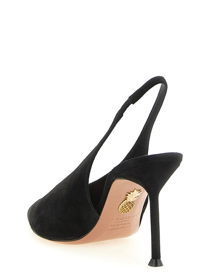 Aquazzura Voltaire Slingback Black  