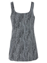 Ganni Tweed Dress Multicolor