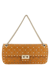 Valentino Garavani Valentino G. Rockstud Spike Medium Shoulder Bag Orange