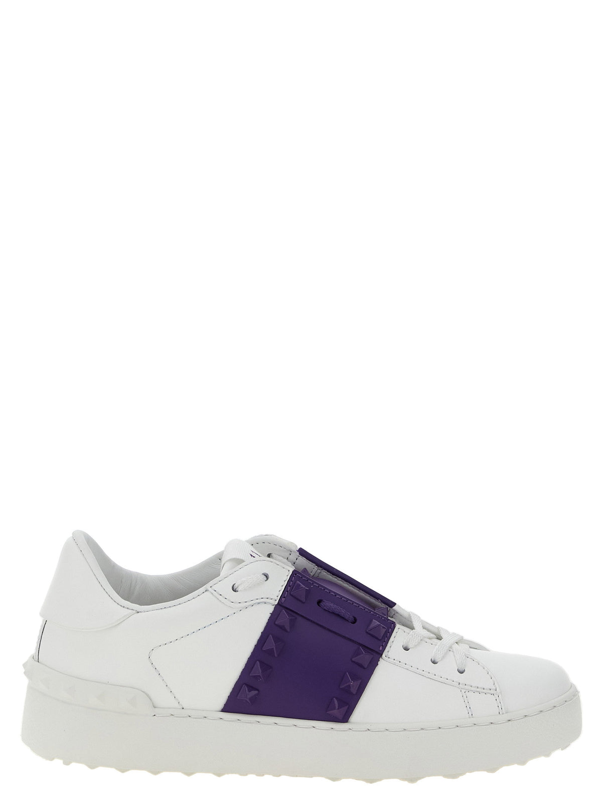 Valentino Garavani Rockstud Untitled Sneakers Purple
