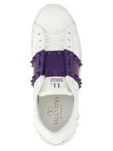 Valentino Garavani Rockstud Untitled Sneakers Purple