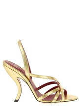 Valentino Garavani Fetishique Sandals Gold