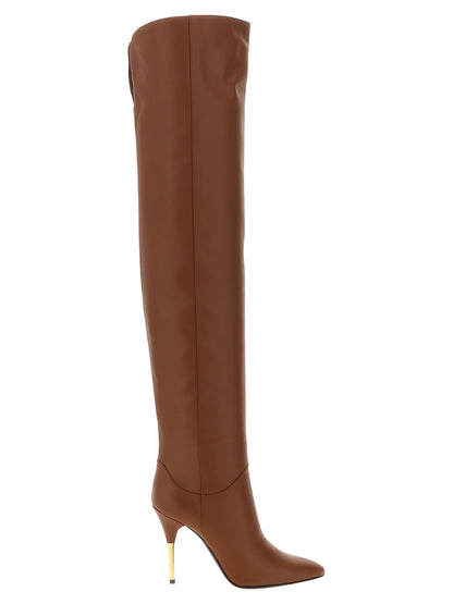 Valentino Garavani Deboot Boots Brown