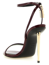 Tom Ford The Padlock Sandals Bordeaux