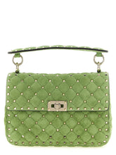Valentino Garavani Rockstud Spike Shoulder Bag Green