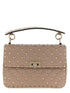 Valentino Garavani Rockstud Spike Shoulder Bag Pink