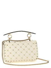 Valentino Garavani Valentino Rockstud Spike Small Shoulder Bag White