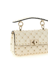Valentino Garavani Valentino Rockstud Spike Small Shoulder Bag White