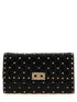Valentino Garavani Rockstud Spike Shoulder Bag Black  