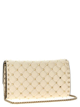 Valentino Garavani Rockstud Spike Shoulder Bag White