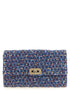 Valentino Garavani Rockstud Spike Shoulder Bag Blue