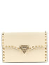 Valentino Garavani Rockstud Small Shoulder Bag White