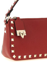 Valentino Garavani Valentinogaravani Rockstud Small Shoulder Bag Red