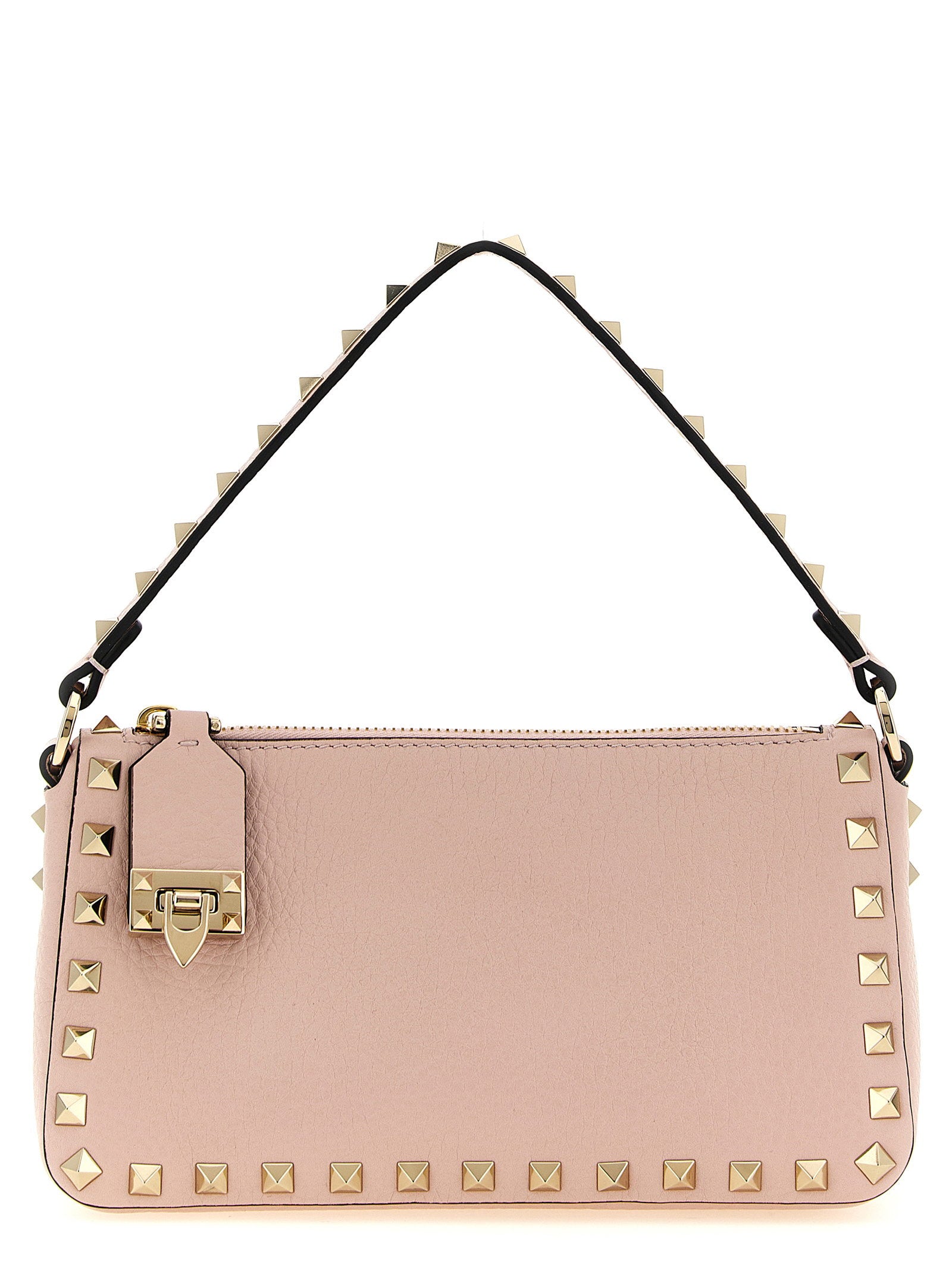 Borsavalentino Garavani Rockstud Small Shoulder Bag Pink