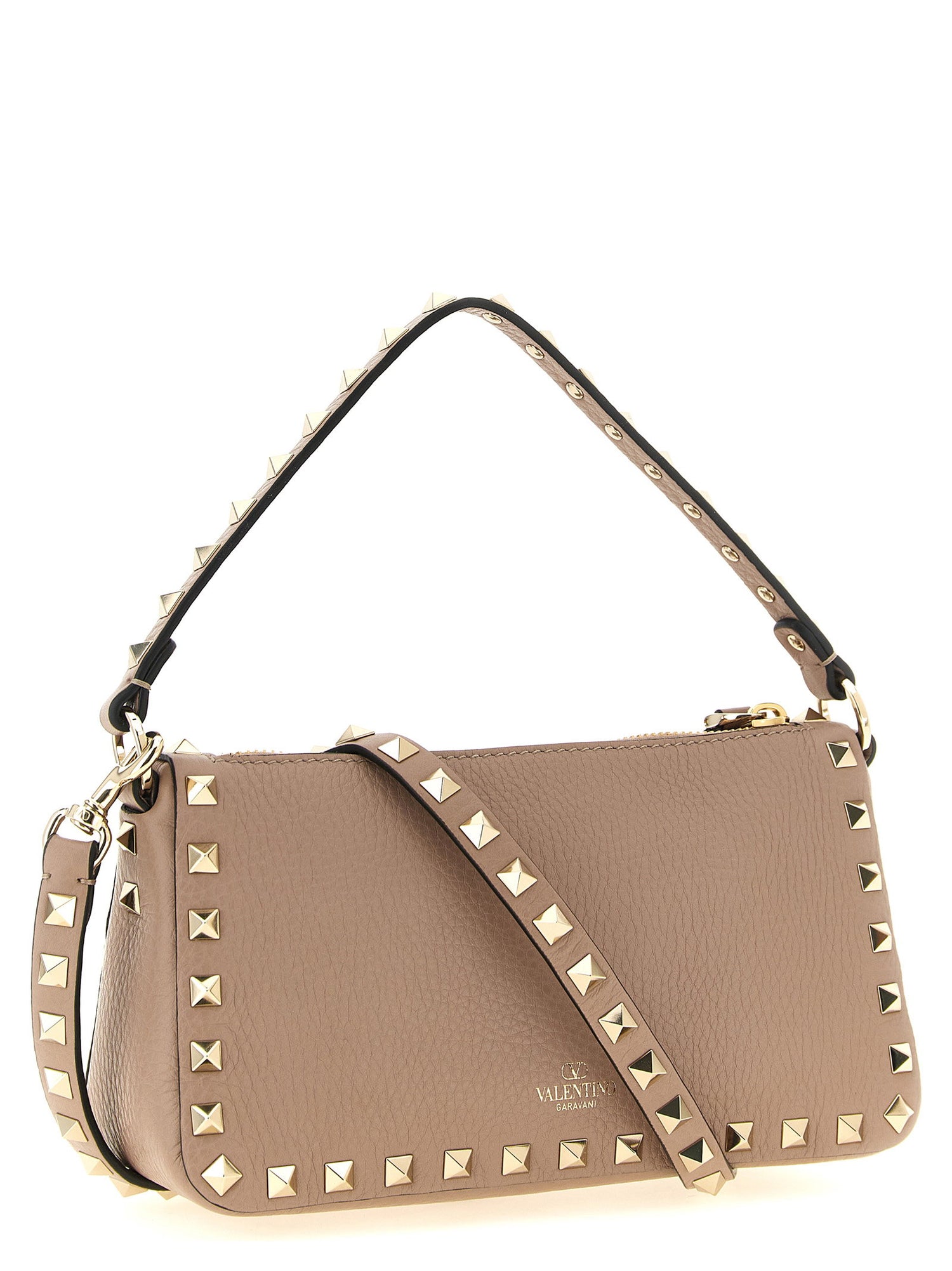 Valentino Garavani Valentinogaravani Rockstud Small Shoulder Bag Pink