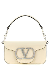 Valentino Garavani Locò Small Shoulder Bag White