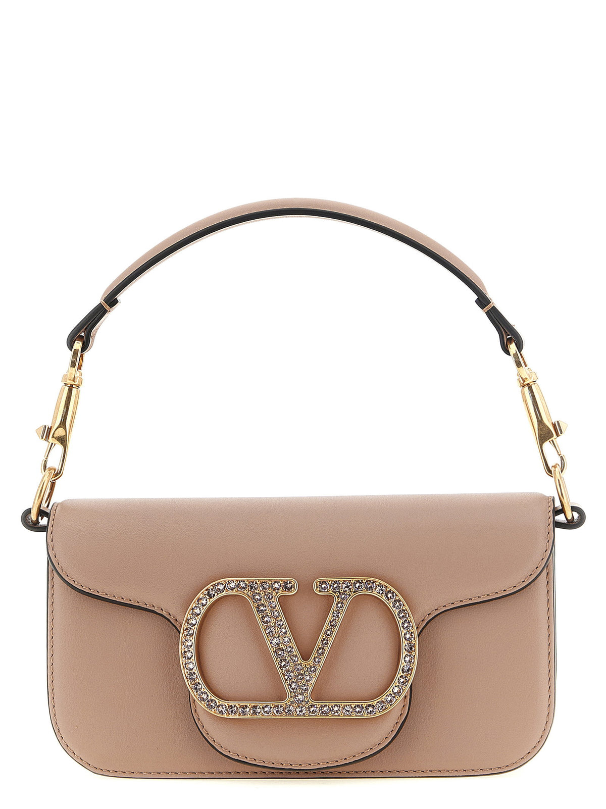Valentino Garavani Locò Small Shoulder Bag Pink