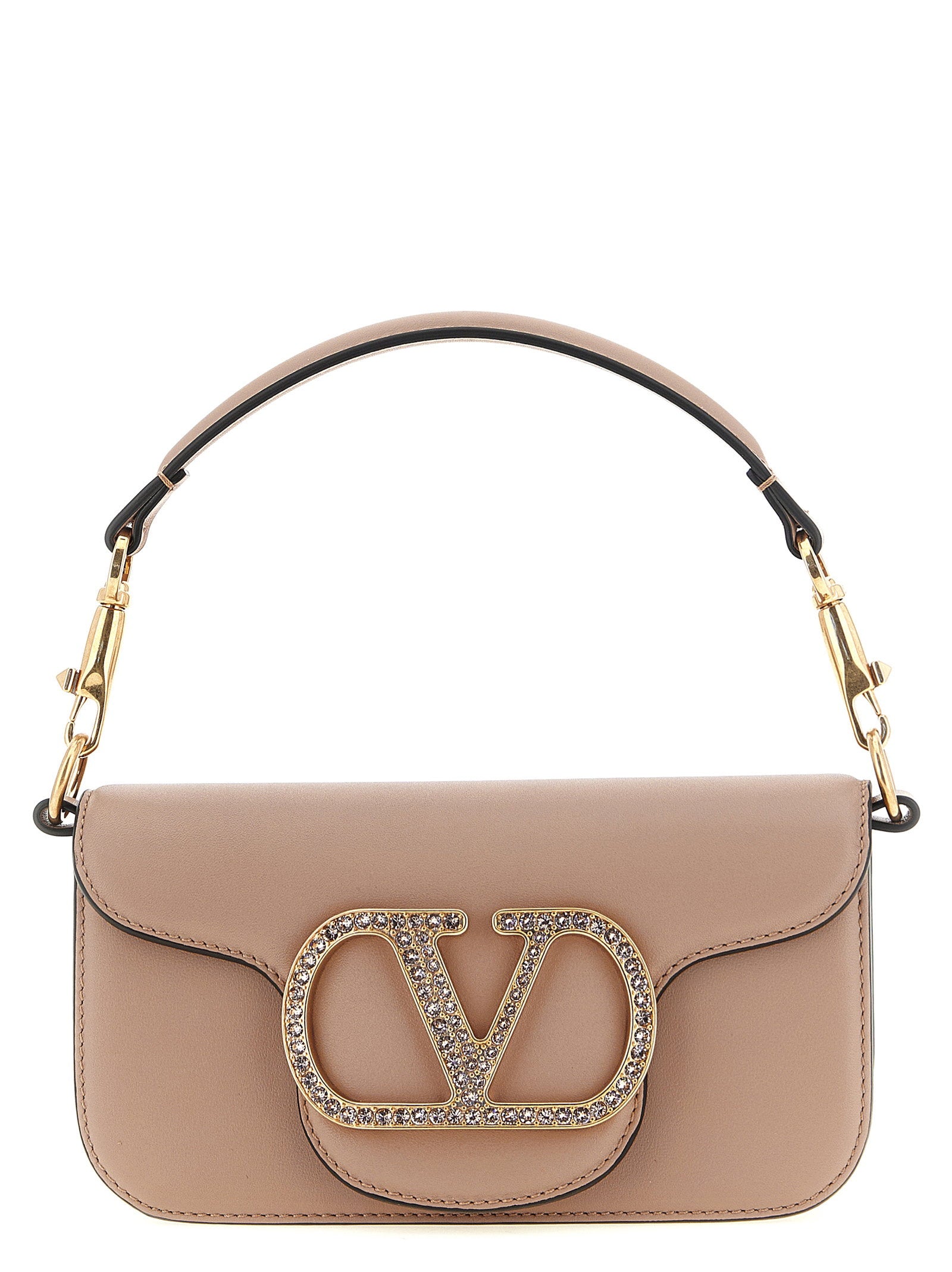 Valentino Garavani Locò Small Shoulder Bag Pink