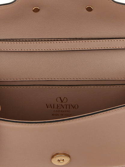 Valentino Garavani Locò Small Shoulder Bag Pink